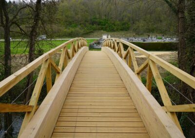 PASSERELLE SAINT PAUL DE JARRAT