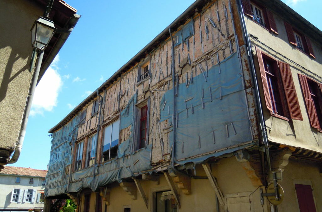 FACADE MAIRIE DE MIREPOIX